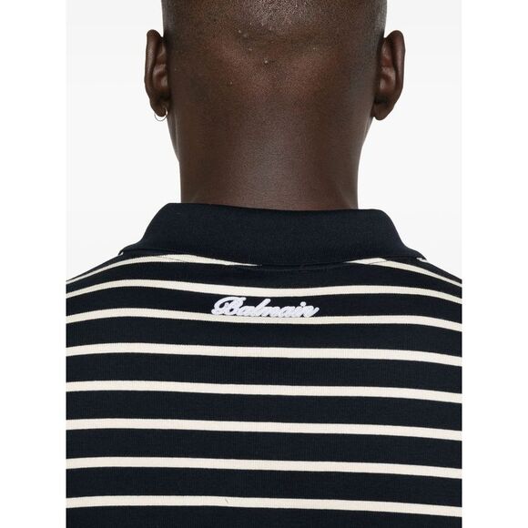 Balmain Black Polo Shirts Men - Picture 4 of 4